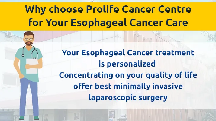 Why choose Prolife Cancer Centre for Your Esophageal Cancer Care