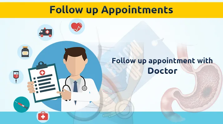 Follow up appointments 12 Follow up appointments 12