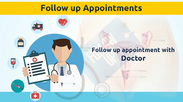 Follow up appointments 16