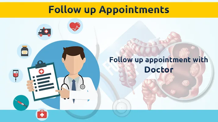 Follow up appointments 5 Follow up appointments 5