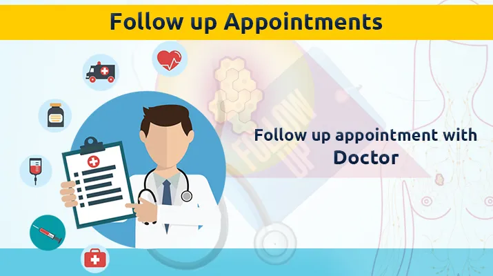 Follow up appointments Follow up appointments