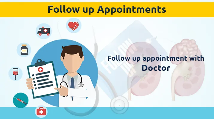 Follow up appointments Follow up appointments